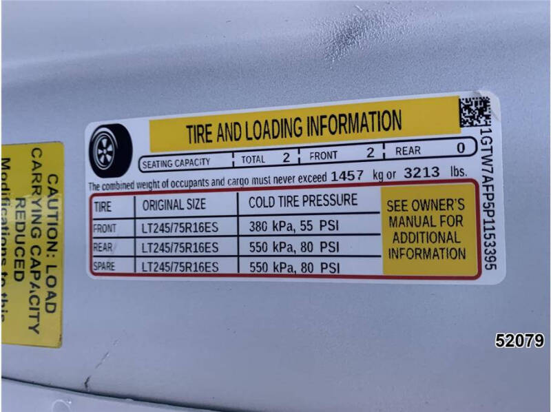 2023 GMC Savana 2500