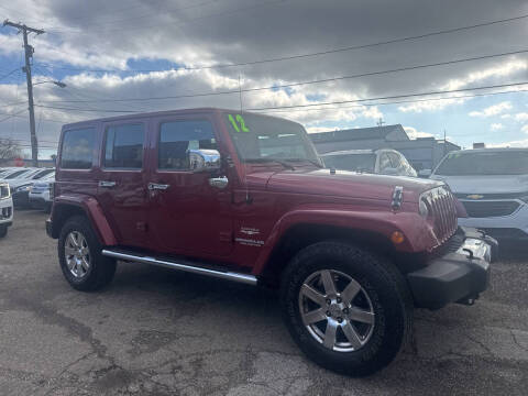 2012 Jeep Wrangler Unlimited Sahara
