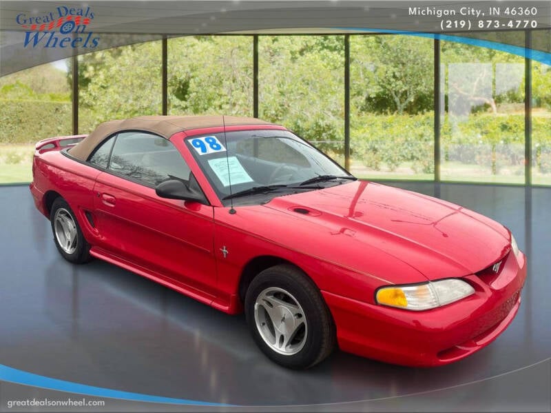 1998 Ford Mustang for sale at GREAT DEALS ON WHEELS in Michigan City IN