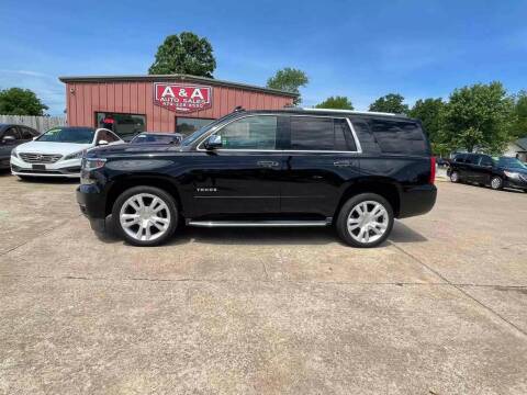2017 Chevrolet Tahoe for sale at A & A Auto Sales in Fayetteville AR