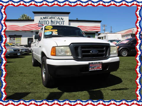 2005 Ford Ranger for sale at American Auto Depot in Modesto CA
