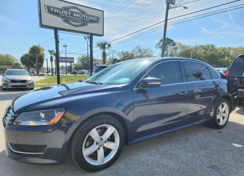 2013 Volkswagen Passat for sale at Trust Motors in Jacksonville FL