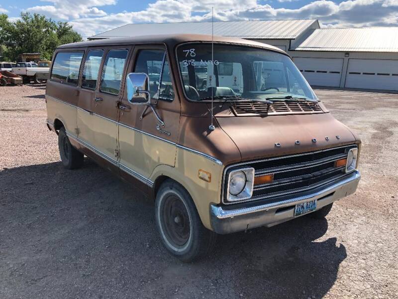 1978 Dodge Ram Van for sale at Outlaw Motors in Newcastle WY