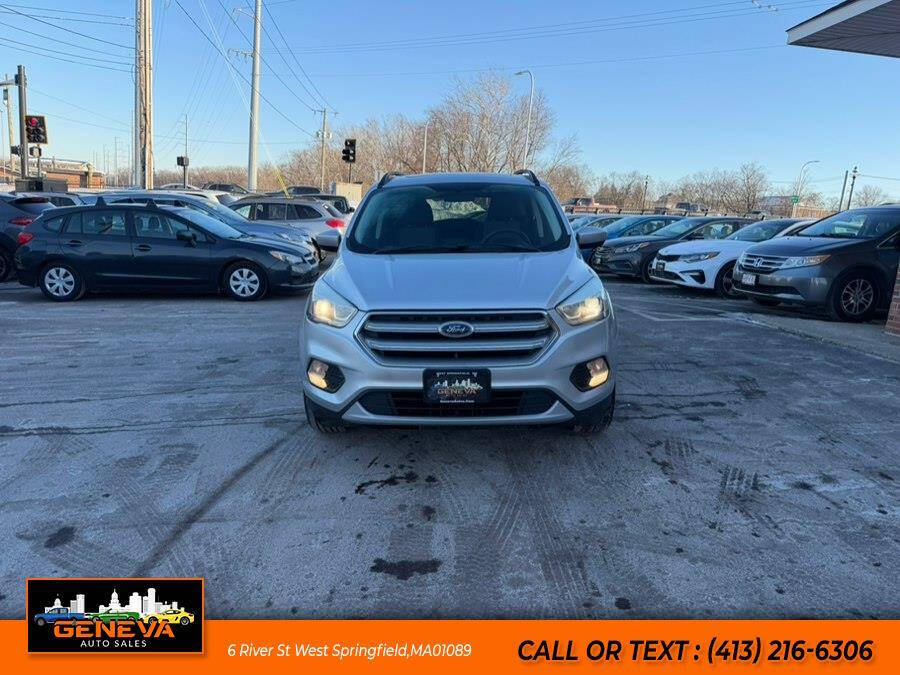 Silver 2017 Ford Escape SE AWD SE 4dr SUV 2