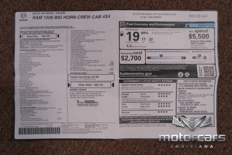 2023 RAM 1500 Big Horn