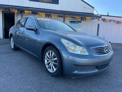 2009 Infiniti G37 Sedan for sale at BELOW BOOK AUTO SALES in Idaho Falls ID