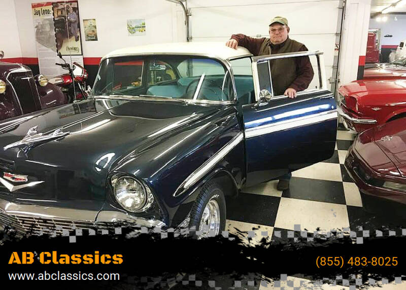 1956 Chevrolet Bel Air for sale at AB Classics in Malone NY