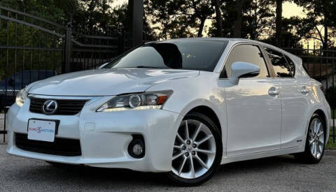 2012 Lexus CT 200h for sale at Euro 2 Motors in Spring TX