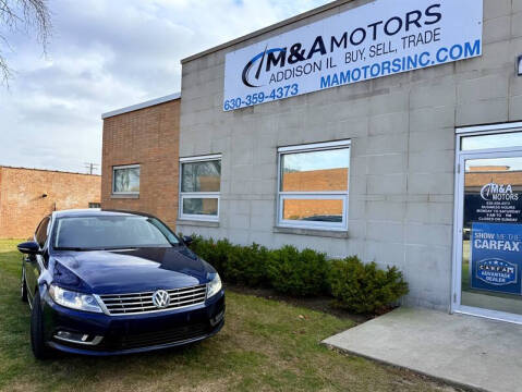 2013 Volkswagen CC for sale at M & A Motors in Addison IL