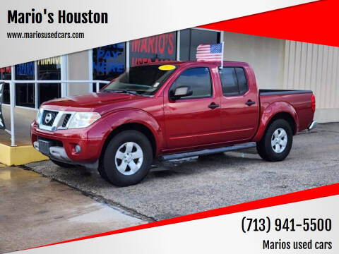 2012 Nissan Frontier for sale at Mario's Houston in Houston TX