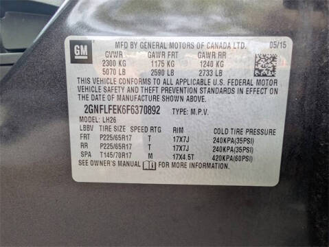 2015 Chevrolet Equinox LT