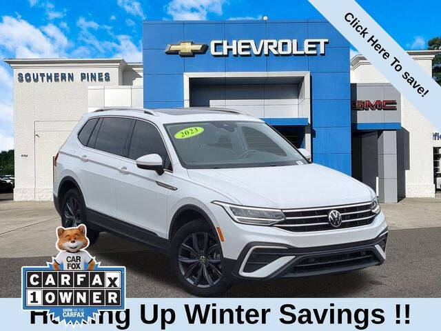 2023 Volkswagen Tiguan for sale at PHIL SMITH AUTOMOTIVE GROUP - SOUTHERN PINES GM in Southern Pines NC