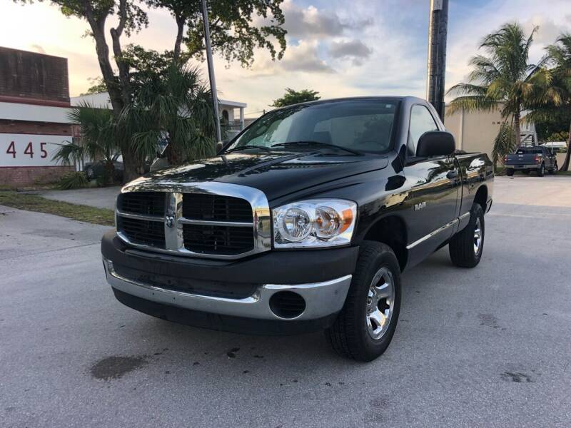 2008 Dodge Ram Pickup 1500 for sale at Florida Cool Cars in Fort Lauderdale FL