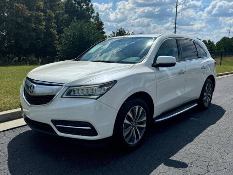 2014 Acura MDX for sale at William D Auto Sales in Norcross GA