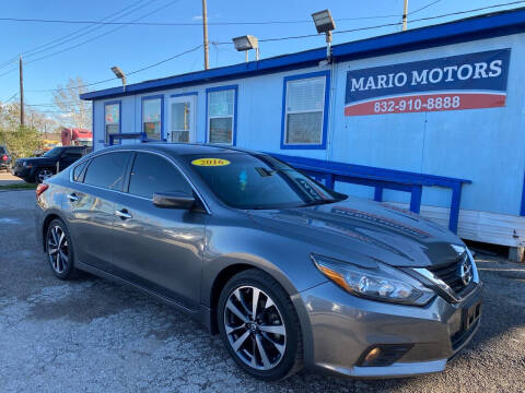 2016 Nissan Altima for sale at Mario Motors in South Houston TX