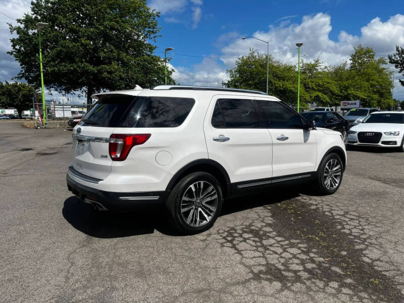 2018 Ford Explorer Platinum
