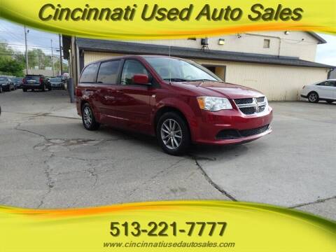 2014 Dodge Grand Caravan for sale at Cincinnati Used Auto Sales in Cincinnati OH