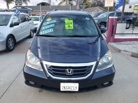2008 Honda Odyssey for sale at E and M Auto Sales in Bloomington CA