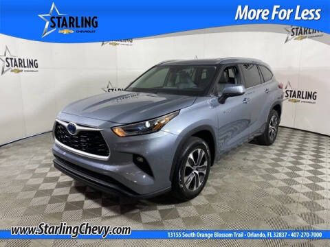 2021 Toyota Highlander Hybrid for sale at Pedro @ Starling Chevrolet in Orlando FL