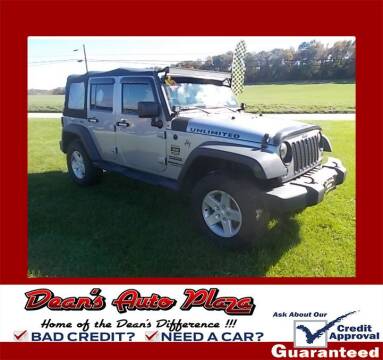 2015 Jeep Wrangler Unlimited for sale at Dean's Auto Plaza in Hanover PA