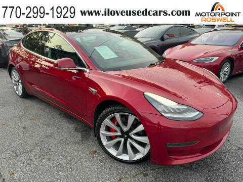 2019 Tesla Model 3 for sale at Motorpoint Roswell in Roswell GA