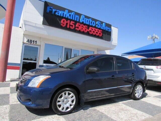 2012 Nissan Sentra for sale at Franklin Auto Sales in El Paso TX