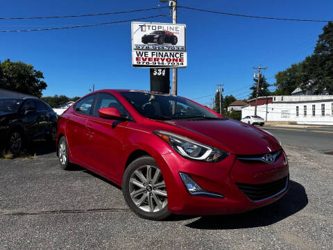 2014 Hyundai Elantra for sale at Top Line Import in Haverhill MA