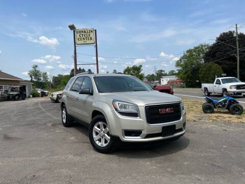 2016 GMC Acadia for sale at Conklin Cycle Center in Binghamton NY