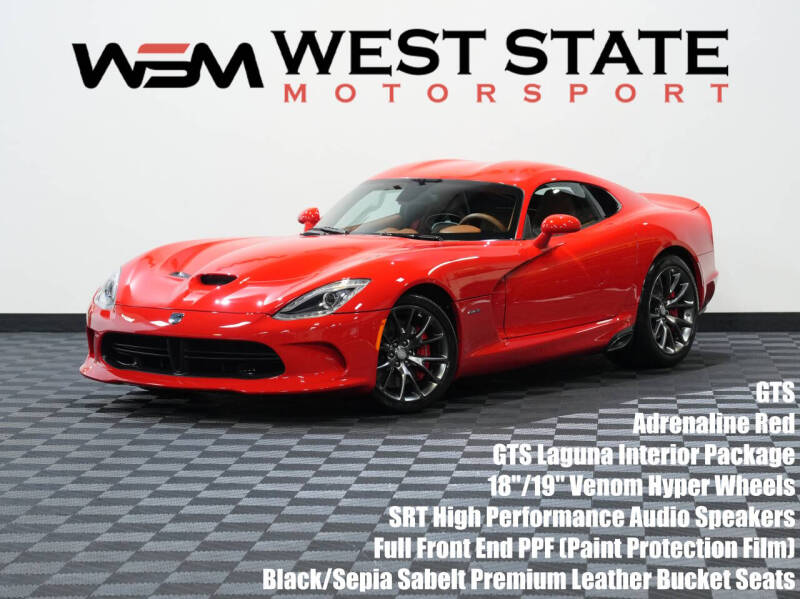 2013 Dodge SRT Viper GTS
