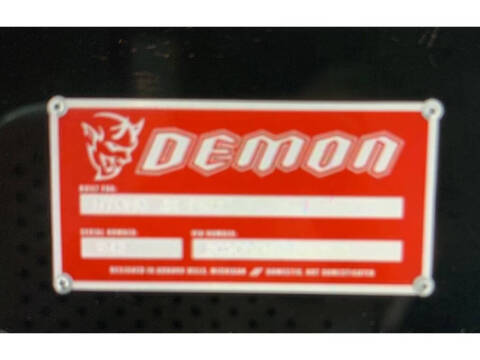 2018 Dodge Challenger SRT Demon