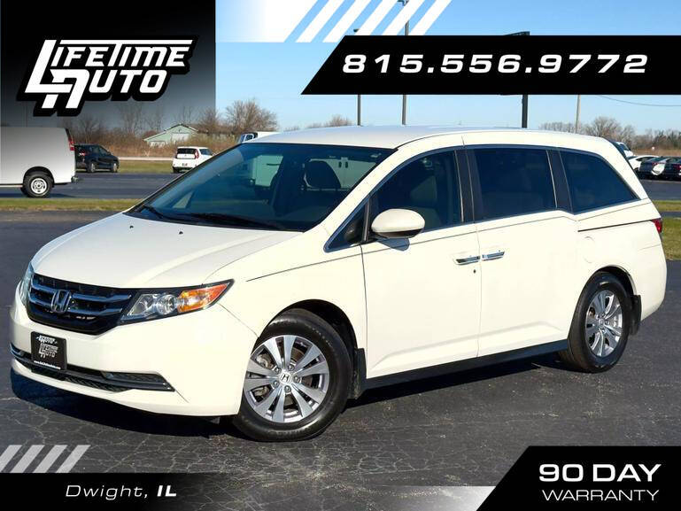 2015 Honda Odyssey for sale at Lifetime Auto in Dwight IL