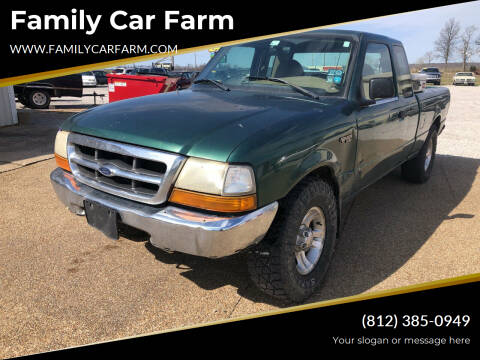 2000 Ford Ranger for sale at Family Car Farm in Princeton IN
