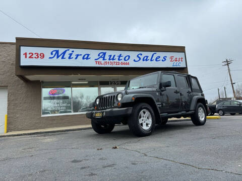 2010 Jeep Wrangler Unlimited for sale at Mira Auto Sales East in Milford OH