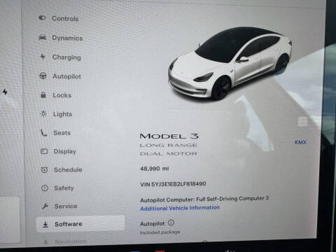 2020 Tesla Model 3 Long Range