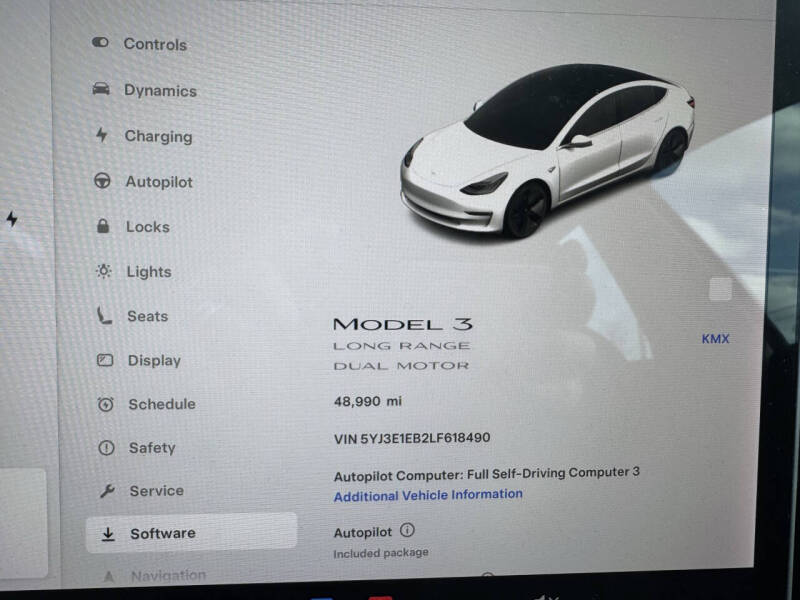 2020 Tesla Model 3 Long Range