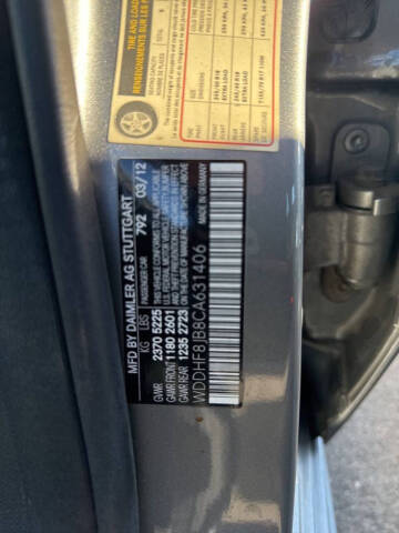 2012 Mercedes-Benz E-Class