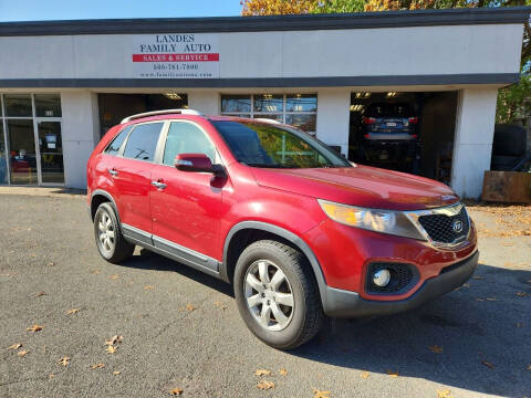 2011 Kia Sorento for sale at Landes Family Auto Sales in Attleboro MA