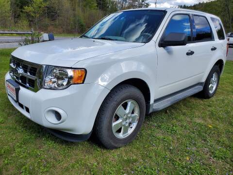 2012 Ford Escape for sale at Greg Bensons Auto Sales in Springfield VT