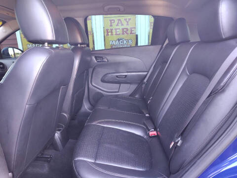 2013 Chevrolet Sonic LTZ Auto