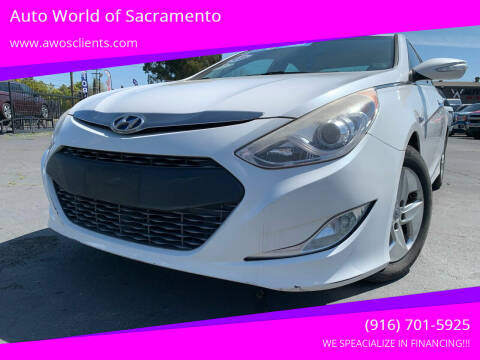2012 Hyundai Sonata Hybrid for sale at Auto World of Sacramento Stockton Blvd in Sacramento CA