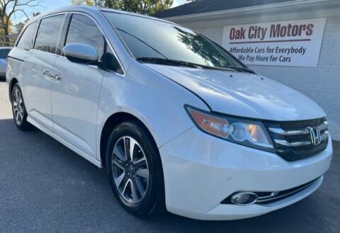 2014 Honda Odyssey for sale at Oak City Motors in Garner NC