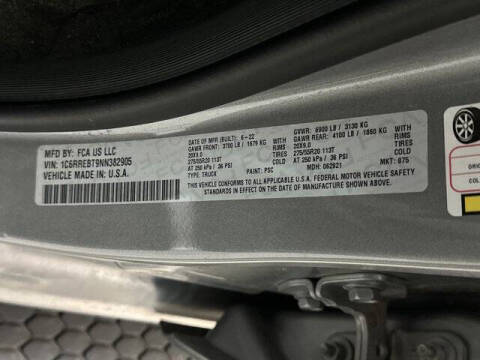 2022 RAM 1500 Lone Star