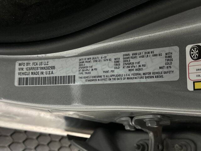 2022 RAM 1500 Lone Star