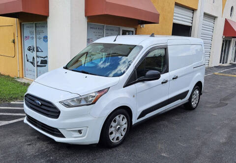2019 Ford Transit Connect for sale at POLLO AUTO SOLUTIONS in Miami FL