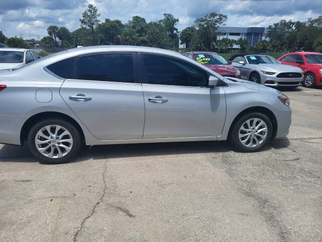 2019 Nissan Sentra for sale at FAMILY AUTO BROKERS in Longwood, FL