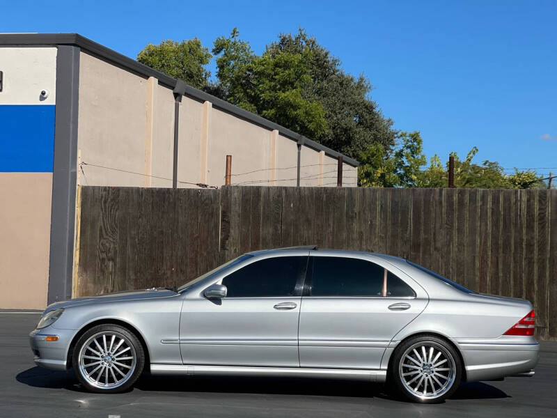 Used 2002 Mercedes-Benz S-Class S55 AMG with VIN WDBNG73J22A252486 for sale in Sacramento, CA