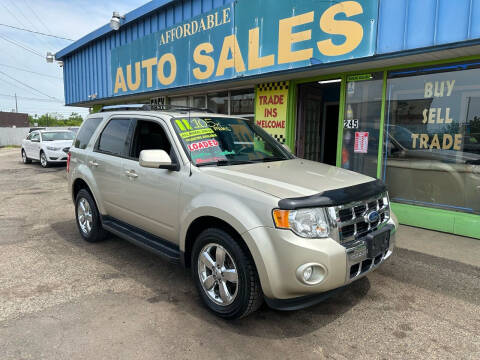 2011 Ford Escape for sale at Affordable Auto Sales of Michigan in Pontiac MI