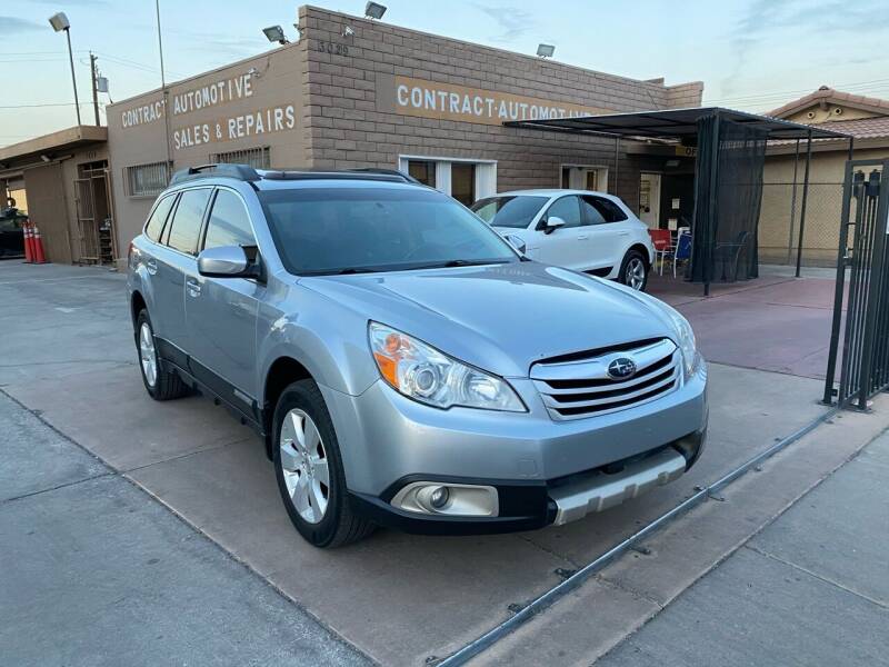 2012 Subaru Outback for sale at CONTRACT AUTOMOTIVE in Las Vegas NV