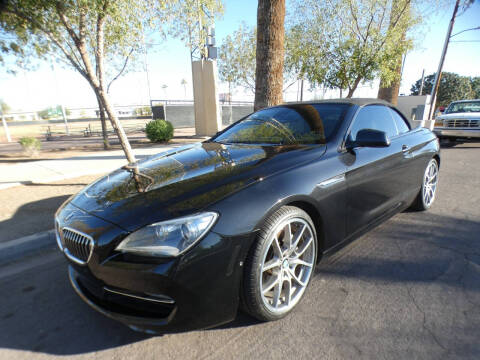 2012 BMW 6 Series for sale at J & E Auto Sales in Phoenix AZ