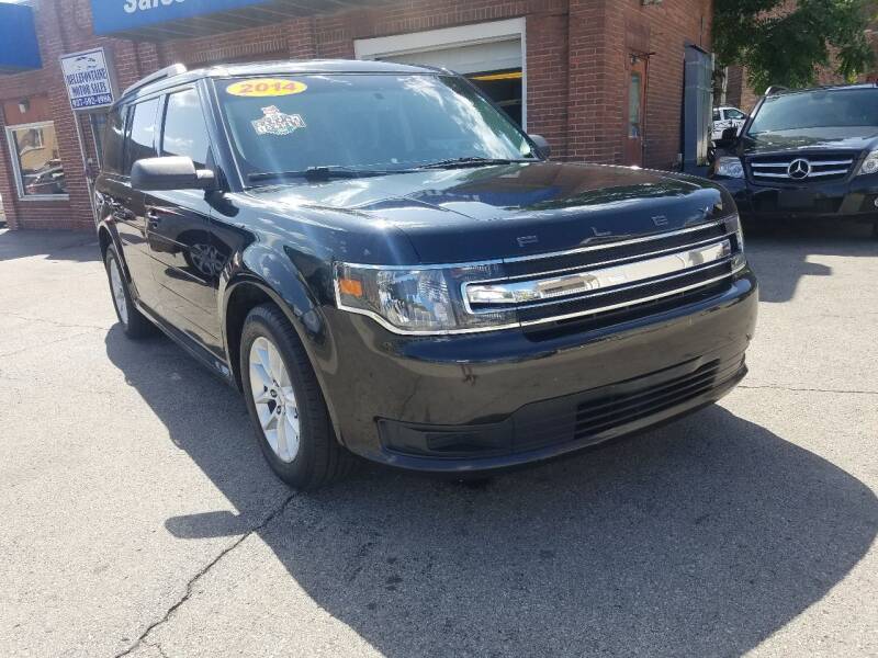 2014 Ford Flex for sale at BELLEFONTAINE MOTOR SALES in Bellefontaine OH